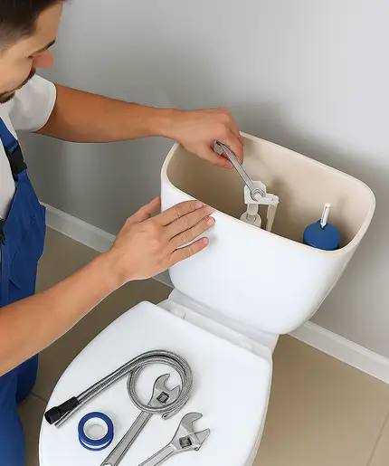 Toilet repair & replacement Lewisville TX - 24/7 emergency toilet services